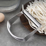 ステンレス製カッター 5層曲面生地ミキサー キッチンベーキング用小麦粉カッターガジェット