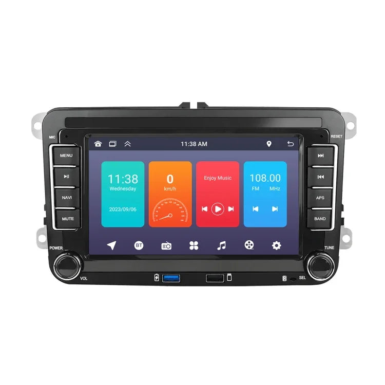 フォルクスワーゲン/シュコダ用 1+32G プレーヤー 大画面 CarPlay Androidナビ 逆走カメラ一体型機、1+32G