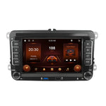 フォルクスワーゲン/シュコダ用 2+64G プレーヤー 大画面 CarPlay Androidナビ 逆走カメラ一体型機、2+64G