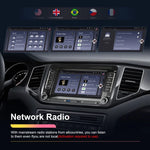 フォルクスワーゲン/シュコダ用 2+64G プレーヤー 大画面 CarPlay Androidナビ 逆走カメラ一体型機、2+64G