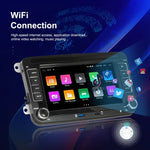 フォルクスワーゲン/シュコダ用 2+64G プレーヤー 大画面 CarPlay Androidナビ 逆走カメラ一体型機、2+64G