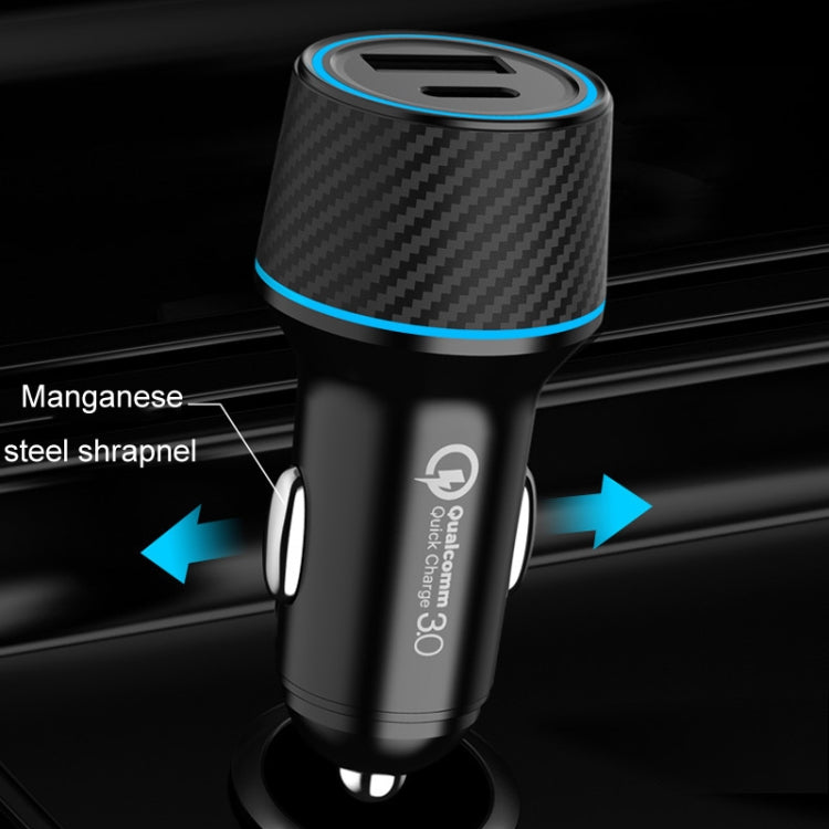 QIAKEY Dual Fast Charging Charger One To Two Cigarette Lighter, TH218 36W, TH219 48W, TH215 43W, TH229 95W