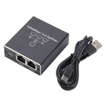 ギガビットネットワークスプリッター ネットワーク共有器 RJ45ネットワークケーブルスプリッター、1対3、1対4