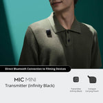 DJI Mic Mini用オリジナル送信機、送信機（ブラック）、送信機（ホワイト）