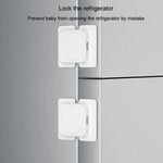 Multifunctional Baby Anti-pinch Door Latch Drawer Refrigerator Child Safety Lock, Refrigerator Lock