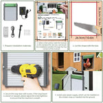 ソーラー充電式自動鶏小屋ドア 4モード自動鶏ドア リモコン付き、ソーラー