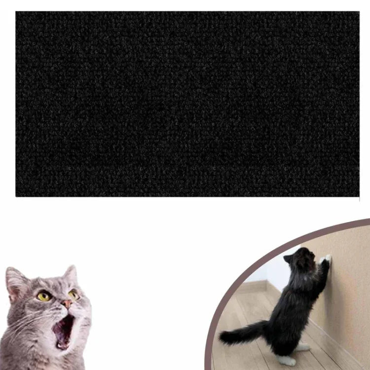 トリミング可能な自己粘着式猫用爪とぎマット DIYクライミングキャットスクラッチャー, 30 x 100cm, 40 x 100cm, 60 x 100cm