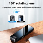 Mrobo D6 1080P 回転カメラ ナイトビジョンビデオ録画機 バッククリップ付き、メモリなし、16GB、32GB、64GB、128GB