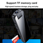 Mrobo D6 1080P 回転カメラ ナイトビジョンビデオ録画機 バッククリップ付き、メモリなし、16GB、32GB、64GB、128GB
