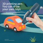USB充電 低温ワイヤレス落書きプリントペンセット 子供用DIY 3Dペイントペン