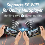 ANBERNIC RG556 ハンドヘルドゲームコンソール Android 13 システム 5.48インチ AMOLEDスクリーン WIFI Bluetooth ゲームプレーヤー、128GB+128GB、128GB+256GB