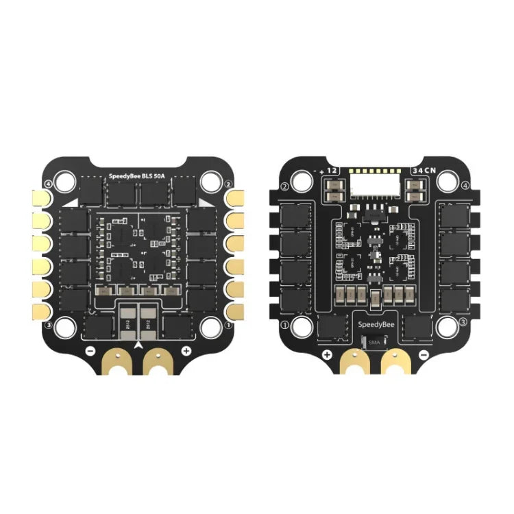 3-6S リポ バロメーター RCドローン用、SpeedyBee BLS 50A 4-in-1 ESC