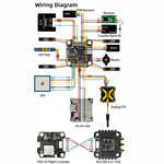 3-6S リポ バロメーター RCドローン用、SpeedyBee BLS 50A 4-in-1 ESC