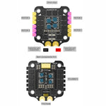 3-6S リポ バロメーター RCドローン用、SpeedyBee BLS 50A 4-in-1 ESC