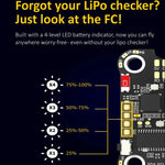 3-6S リポ バロメーター RCドローン用、SpeedyBee BLS 50A 4-in-1 ESC