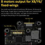 3-6S リポ バロメーター RCドローン用、SpeedyBee BLS 50A 4-in-1 ESC