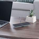 DSW-36B モバイルフォンワイヤレス充電器 ミニ 15W 急速充電 Type-C 丸型 QI、DSW-36B