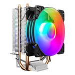 COOLMOON Frost ダブル銅管 CPUファン デスクトップPC 照明付き静音 AMD空冷クーラー、P2 マジックムーンエディション シングルファン、P22 マジックムーンエディション ダブルファン、P2 ストリームラインエディション シングルファン、P22 ストリームラインエディション ダブルファン