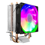 COOLMOON Frost ダブル銅管 CPUファン デスクトップPC 照明付き静音 AMD空冷クーラー、P2 マジックムーンエディション シングルファン、P22 マジックムーンエディション ダブルファン、P2 ストリームラインエディション シングルファン、P22 ストリームラインエディション ダブルファン