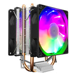 COOLMOON Frost ダブル銅管 CPUファン デスクトップPC 照明付き静音 AMD空冷クーラー、P2 マジックムーンエディション シングルファン、P22 マジックムーンエディション ダブルファン、P2 ストリームラインエディション シングルファン、P22 ストリームラインエディション ダブルファン