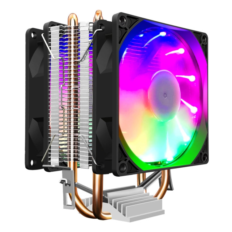COOLMOON Frost ダブル銅管 CPUファン デスクトップPC 照明付き静音 AMD空冷クーラー、P2 マジックムーンエディション シングルファン、P22 マジックムーンエディション ダブルファン、P2 ストリームラインエディション シングルファン、P22 ストリームラインエディション ダブルファン