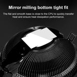 COOLMOON CPUクーラー デスクトップコンピューター 自動色変化 マルチプラットフォーム 静音冷却ファン, CM-BF-RGB