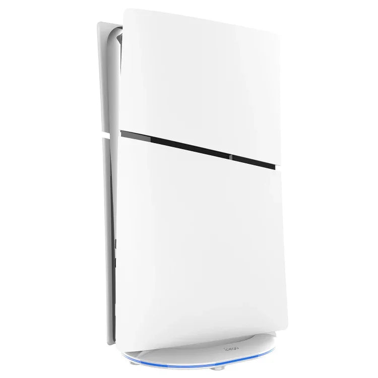 Sony PS5 Slim IPEGA 汎用ゲームコンソール縦置き冷却ベースホルダー、ホワイト、ブラック、カラフルホワイト、カラフルブラック