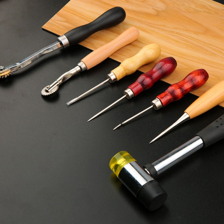 手作りレザーDIY製作用ツールセット、35個セット