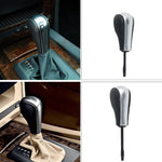 For BMW E Chassis Gear Lever Head, Universal For Left And Right Driving, Short Rod Round Head, Long Rod Round Head, 1/3 Series Z4 Round Head Walnut, 1/3 Series Z4 Round Head Carbon Fiber Pattern, 1/3 Series Z4 Round Head Silver                         ...