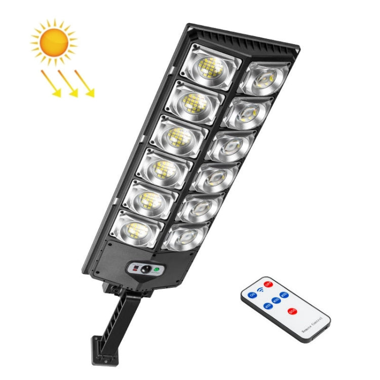 LED Strong Light Double Row Solar Garden Light Induction Street Lamps, E-SMARTER W789A-6, E-SMARTER W789B-6