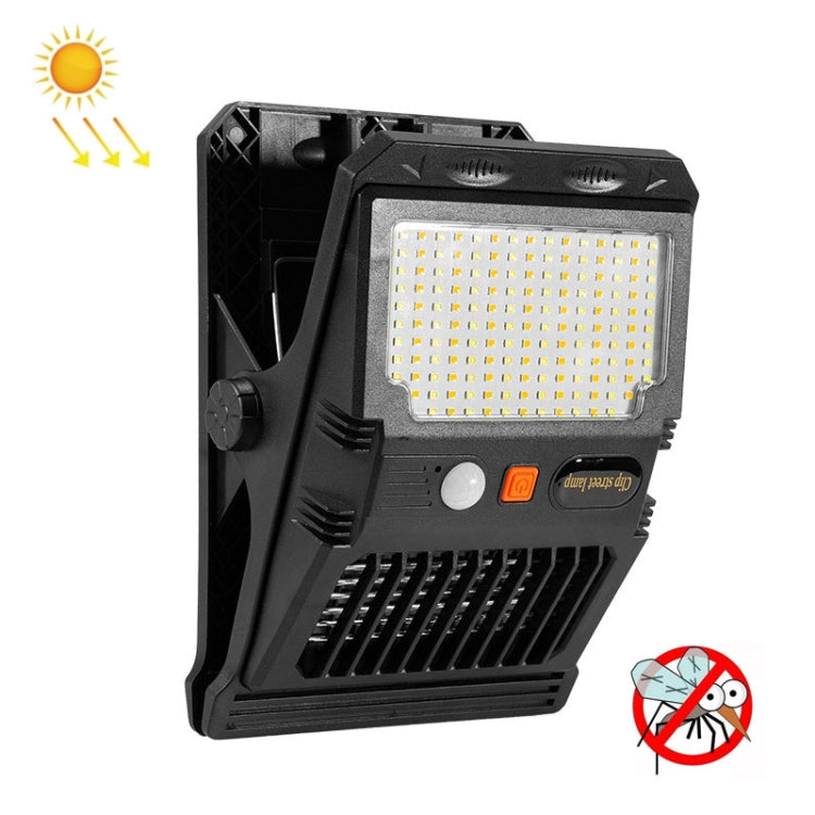 Solar Wall Lamp With Clip Mosquito Killer Lamp Portable Body Sensor Outdoor Garden Light, E-SMARTER W7105-1 Patch, E-SMARTER W7105-2 COB