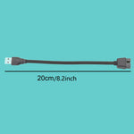 USB-Aオスから9ピンマザーボード内蔵RGBデータ外部Uポートアダプターケーブル, USB-Aオスから9ピン