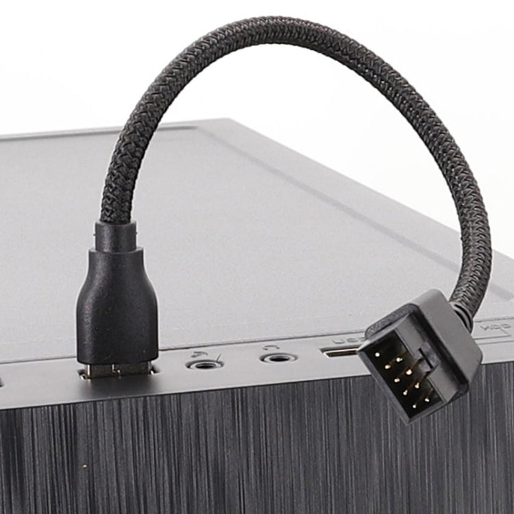 USB-Aオスから9ピンマザーボード内蔵RGBデータ外部Uポートアダプターケーブル, USB-Aオスから9ピン