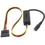 アダプター DC 5.5 x 2.5mmからハードディスク電源供給ケーブル, 1対1 SATA, 1対2 SATA, 1対3 SATA, 1対4 SATA, DCから4ピン 1対1, DCから4ピン 1対2, DCから4ピン 1対3, DCから4ピン 1対4