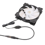 DC5521電源アダプターから12Vコンピューターケース4ピンファンケーブル, DC5521から12V 4ピン