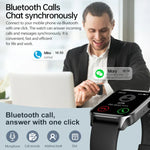 T12Pro 1.85インチ IP67 防水 スポーツ健康モニタリング Bluetooth通話スマートウォッチ