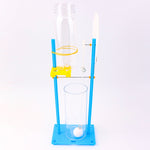 Children DIY Water Drops Clock Pupils Science Experiment Teaching Aids Physics Science Puzzle Toys, Water Drops Clock