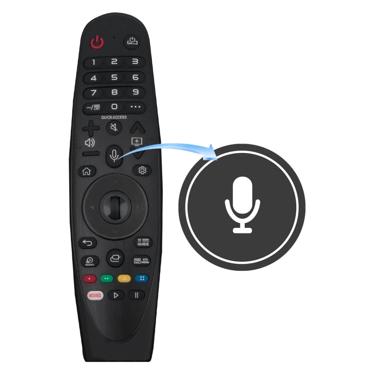 LG テレビ用音声リモコン交換アクセサリー、MR19BA