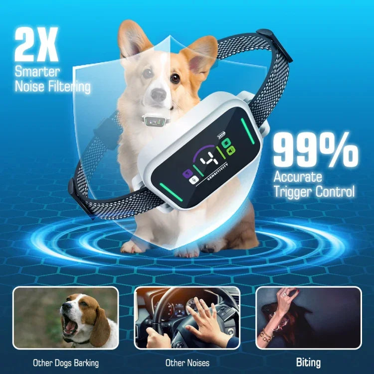 カラースクリーン 鳴き止め犬トレーナー 反鳴きペット用品