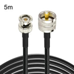 BNC オス から UHF オス RG58 アダプターケーブル、0.5m、1m、2m、3m、5m、8m、10m