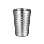 304ステンレスハンマーマグ 厚手二重構造 レストラン用ティーカップ、175ml、260ml、300ml、350ml、450ml