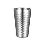 304ステンレスハンマーマグ 厚手二重構造 レストラン用ティーカップ、175ml、260ml、300ml、350ml、450ml