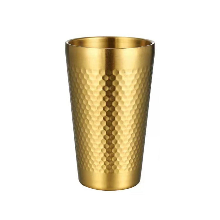 304ステンレスハンマーマグ 厚手二重構造 レストラン用ティーカップ、175ml、260ml、300ml、350ml、450ml
