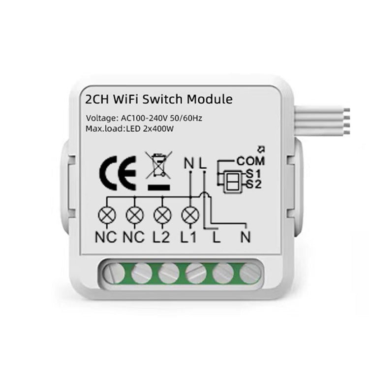 Alexa / Google Home / Tuya Smart Lifeアプリ対応スマートスイッチモジュール、1CH WiFi、2CH WiFi、3CH WiFi、4CH WiFi、1CH Zigbee、2CH Zigbee、3CH Zigbee、4CH Zigbee