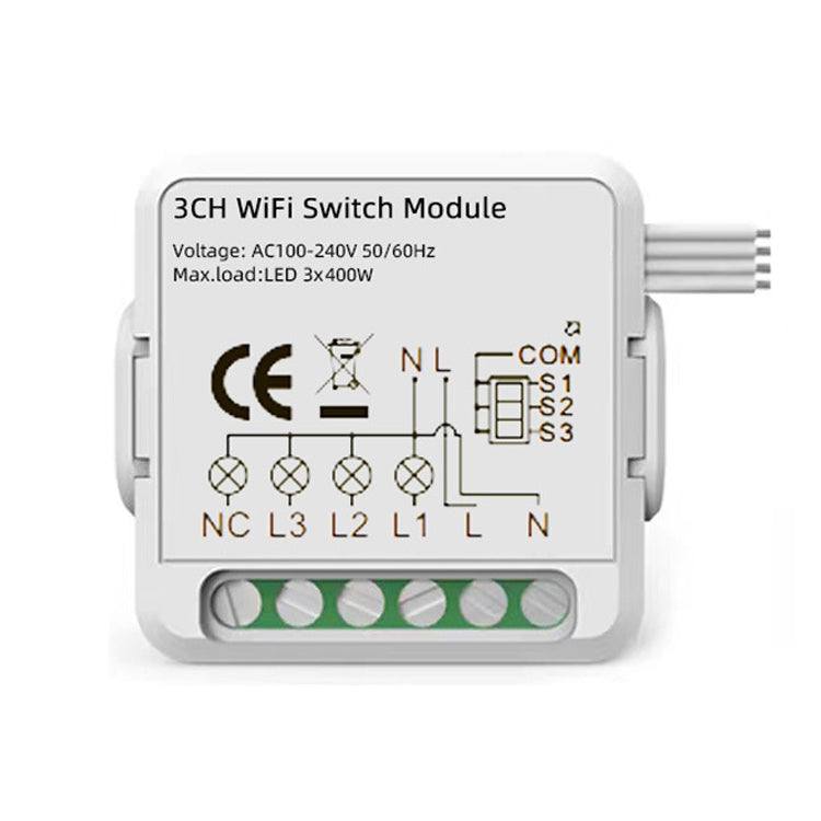 Alexa / Google Home / Tuya Smart Lifeアプリ対応スマートスイッチモジュール、1CH WiFi、2CH WiFi、3CH WiFi、4CH WiFi、1CH Zigbee、2CH Zigbee、3CH Zigbee、4CH Zigbee