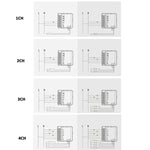 Alexa / Google Home / Tuya Smart Lifeアプリ対応スマートスイッチモジュール、1CH WiFi、2CH WiFi、3CH WiFi、4CH WiFi、1CH Zigbee、2CH Zigbee、3CH Zigbee、4CH Zigbee