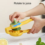 家庭用 手動レモンジューサー キッチン 折りたたみ式フルーツ絞り器