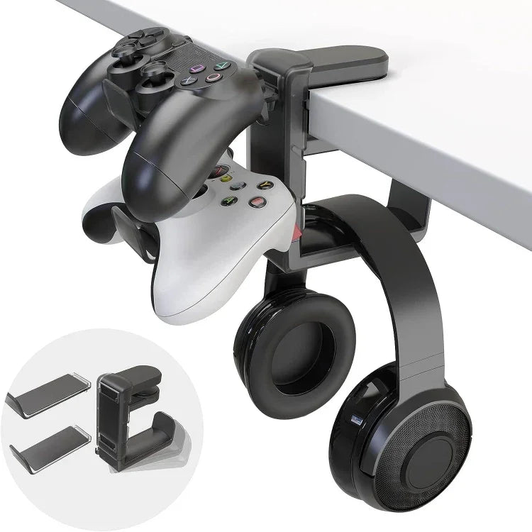 360度回転ヘッドセットブラケット ゲームハンドルオーガナイザー付き, TR-68