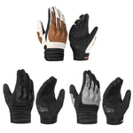 SULAITE バイク用通気性導電タッチスクリーン フルフィンガーグローブ M、L、XL、XXL