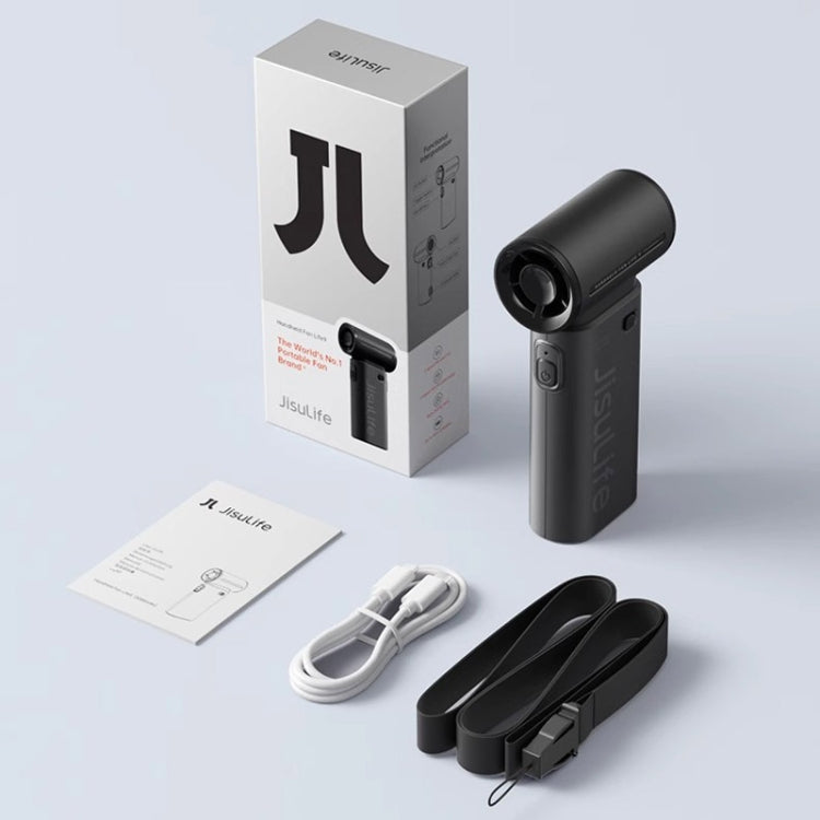 JisuLife Life9 高速ハンドヘルド小型ファン ミニポータブル USB充電式デスクトップ冷却電動ファン、3600mAh、5000mAh